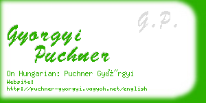 gyorgyi puchner business card